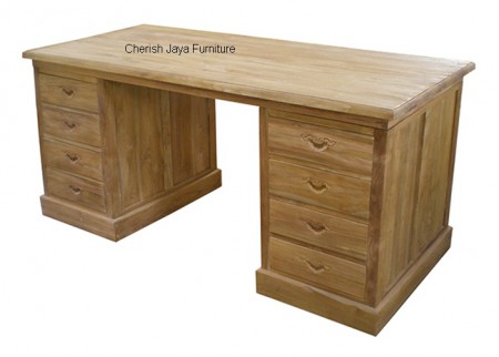 Code: SJD 004 Name: Etnic Carving Office Desk Size: W=170 x D=75 x H=77 cm Wood: Solid Teakwood